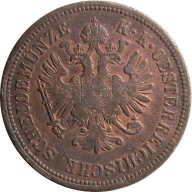 4 крейцера 1861 г.