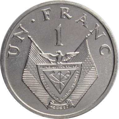 1 франк 1969 г.