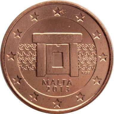 5 евроцентов 2013 г.
