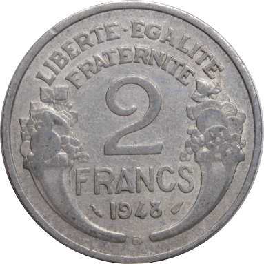 2 франка 1948 г.
