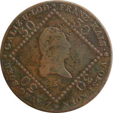30 крейцеров 1807 г.