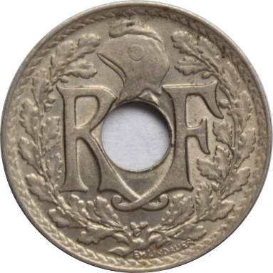 5 сантимов 1918 г.