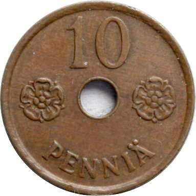 10 пенни 1941 г.