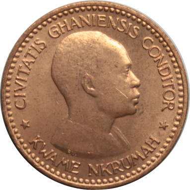 1/2 пенни 1958 г.