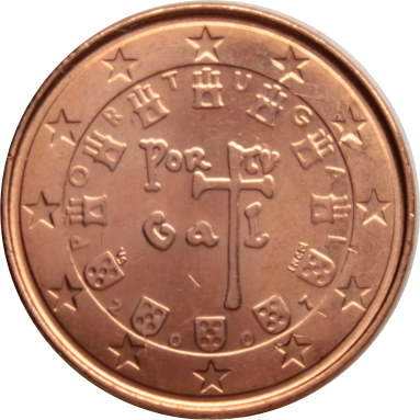 1 евроцент 2007 г.