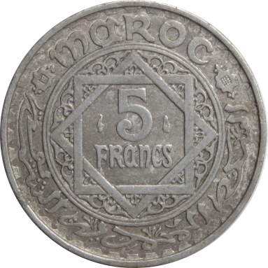 5 франков 1370 (1951) г.