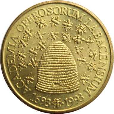 5 толаров 1993 г. (300 лет Академии Любляны)