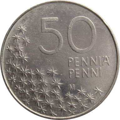50 пенни 1991 г.