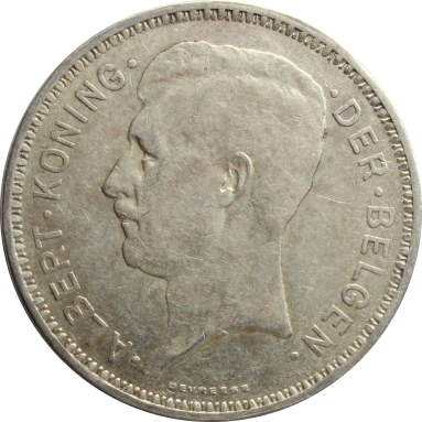 20 франков 1934 г. (der Belgen)