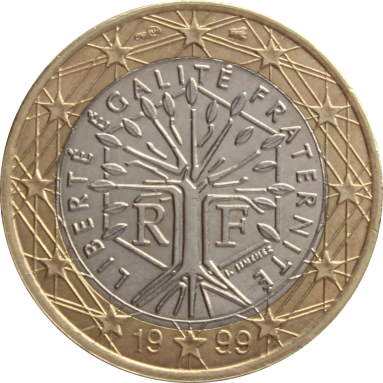 1 евро 1999 г.
