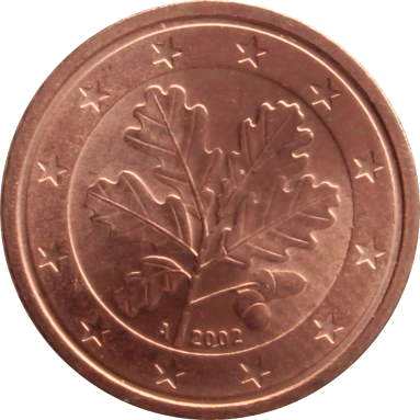 1 евроцент 2002 г. (А)