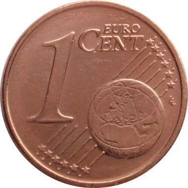 1 евроцент 2002 г. (F)