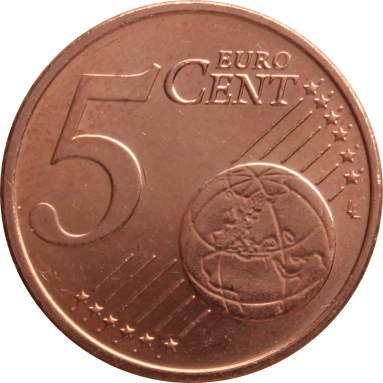 5 евроцентов 2002 г. (D)