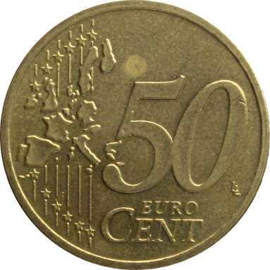 50 евроцентов 2002 г. (A)