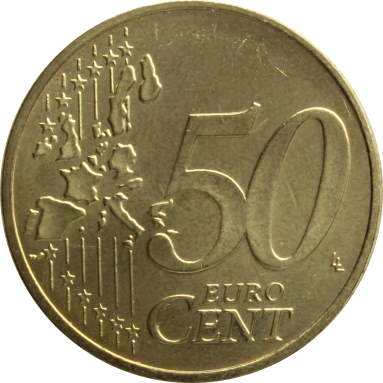 50 евроцентов 2002 г. (D)