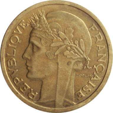 1 франк 1938 г.