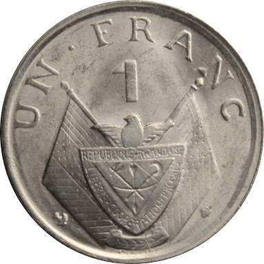 1 франк 1965 г.