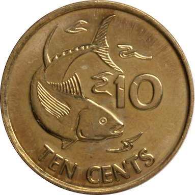 10 центов 2012 г.