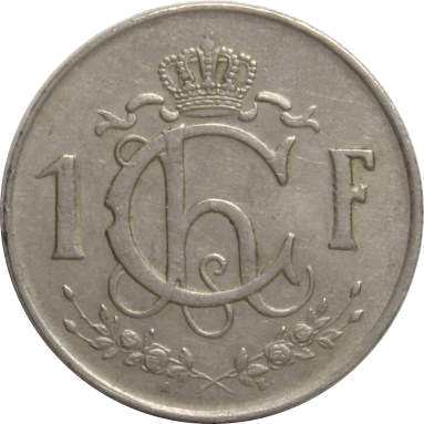 1 франк 1952 г.