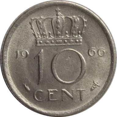 10 центов 1966 г.