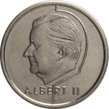 1 франк 1998 г. (Belgique)