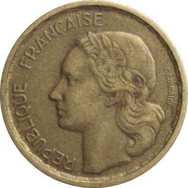 10 франков 1951 г.