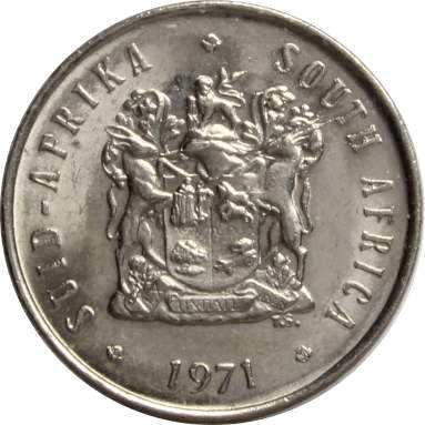 5 центов 1971 г.