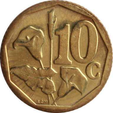10 центов 2008 г.