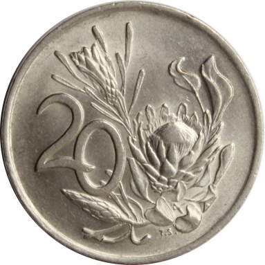 20 центов 1971 г.