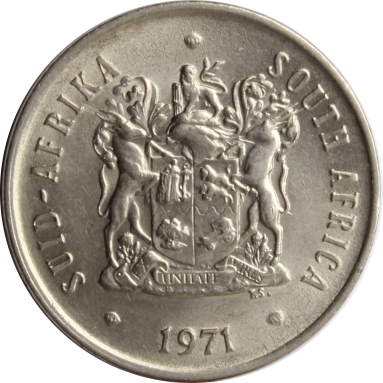 20 центов 1971 г.