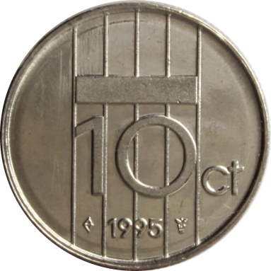 10 центов 1995 г.