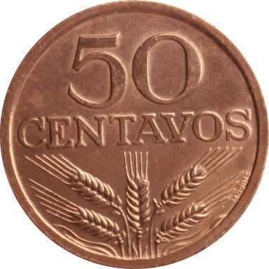 50 сентаво 1973 г.