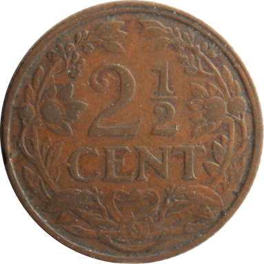 2,5 цента 1913 г.