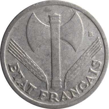 1 франк 1943 г.