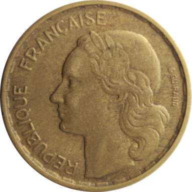 20 франков 1952 г.