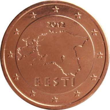 2 евроцента 2012 г.