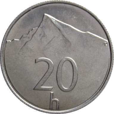 20 геллеров 1996 г.