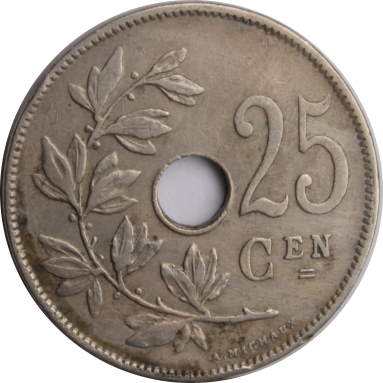 25 сантимов 1929 г. (Belgie)