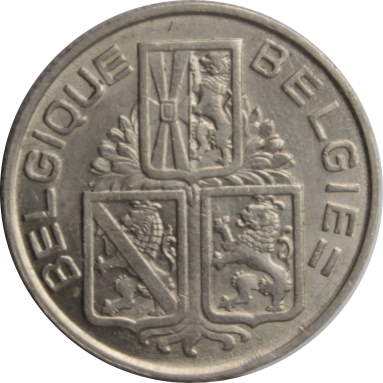 1 франк 1939 г. (Belgique-Belgie)