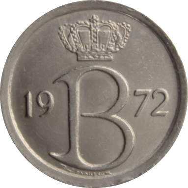 25 сантимов 1972 г. (Belgie)