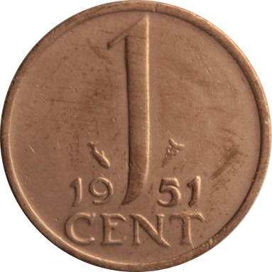 1 цент 1951 г.