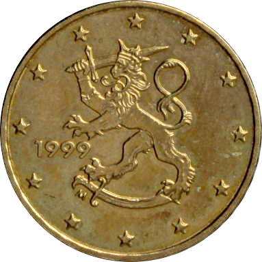 10 евроцентов 1999 г.