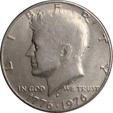 1/2 доллара 1976 г. (200 лет Декларации о независимости)