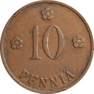 10 пенни 1935 г.