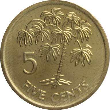 5 центов 2007 г.