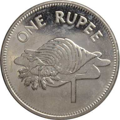 1 рупия 2010 г.