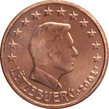 1 евроцент 2002 г.