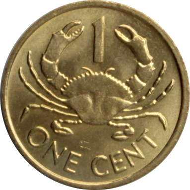 1 цент 1982 г.