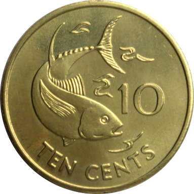 10 центов 1997 г.