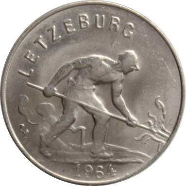 1 франк 1964 г.